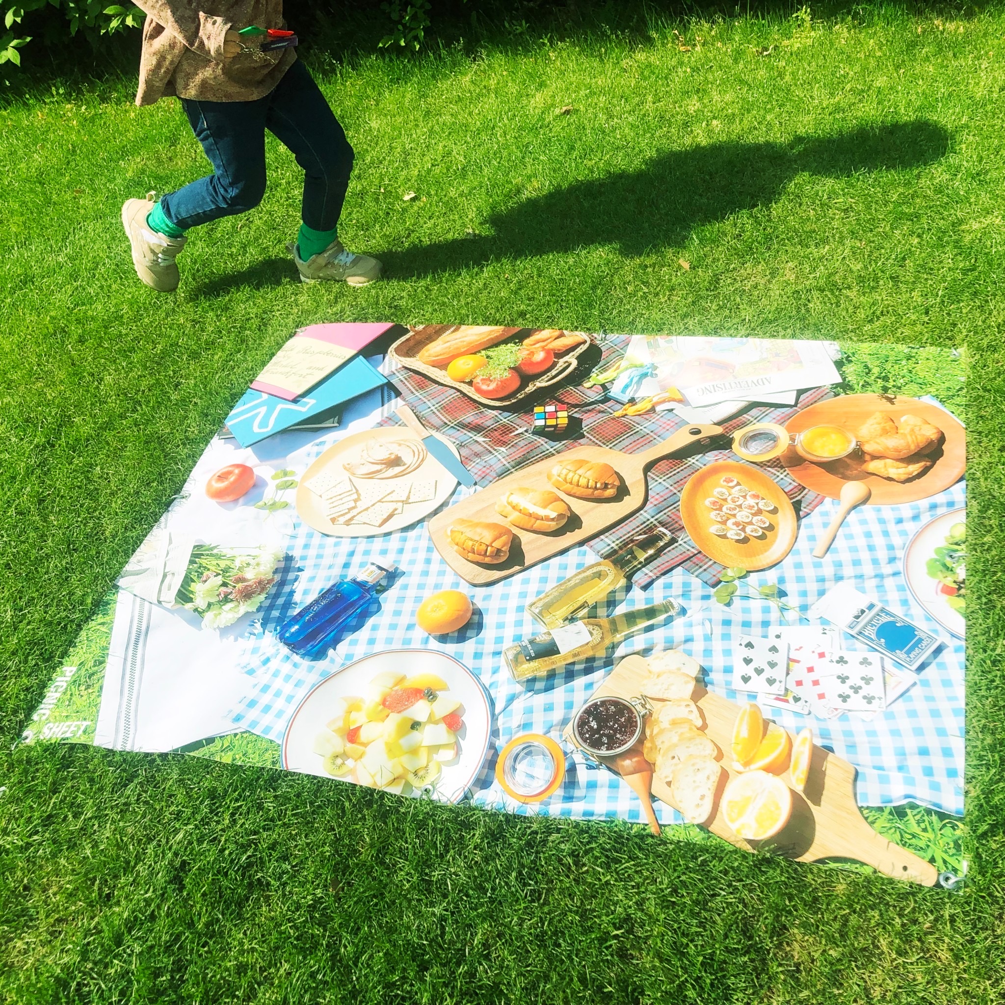 picnic sheet exhibition